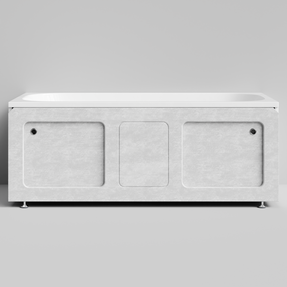 Экран под ванну Vod-ok Хит 150 раздвижной Белый камен