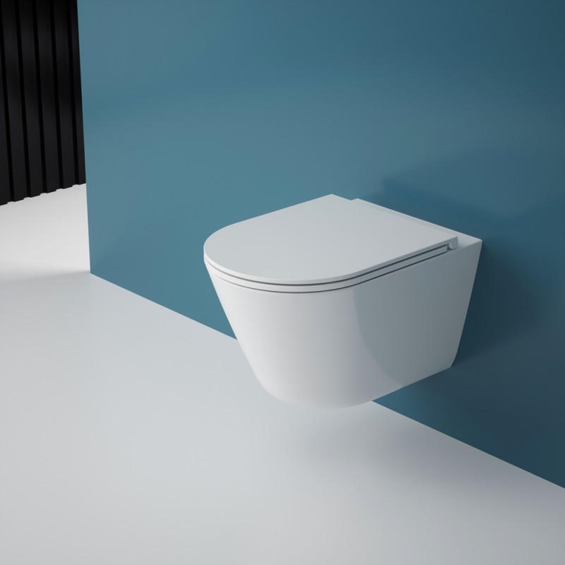 Унитаз подвесной Esbano CLAVEL-53T (White)   530x360x360