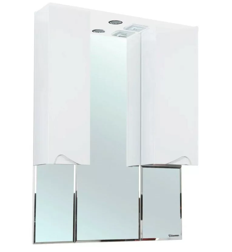 Зеркало с шкафчиком Bellezza Эйфория 100 свет, белый