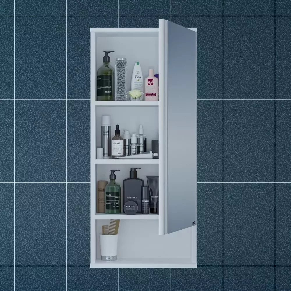 Зеркало-шкаф Санта Вегас 40 белый