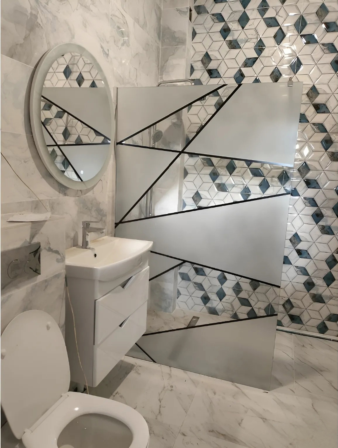 Душевая перегородка Ceruttispa PICK T120 (120x190)