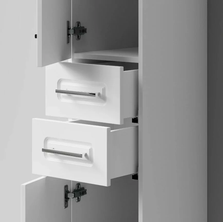 Пенал Vod-ok Арабеска 30 L/R напольный, белый + 13 цветов от магазина Vanna-Vanna.ru!