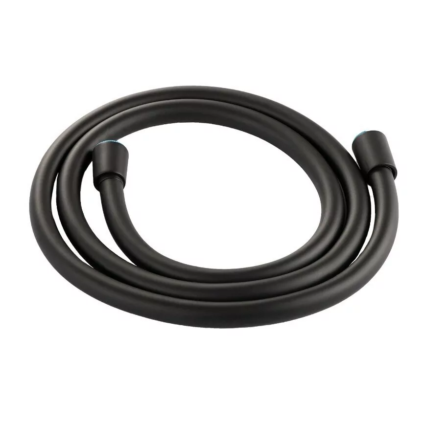 Шланг для душа WasserKraft A242, Пвх, 150 см, черный Soft-touch