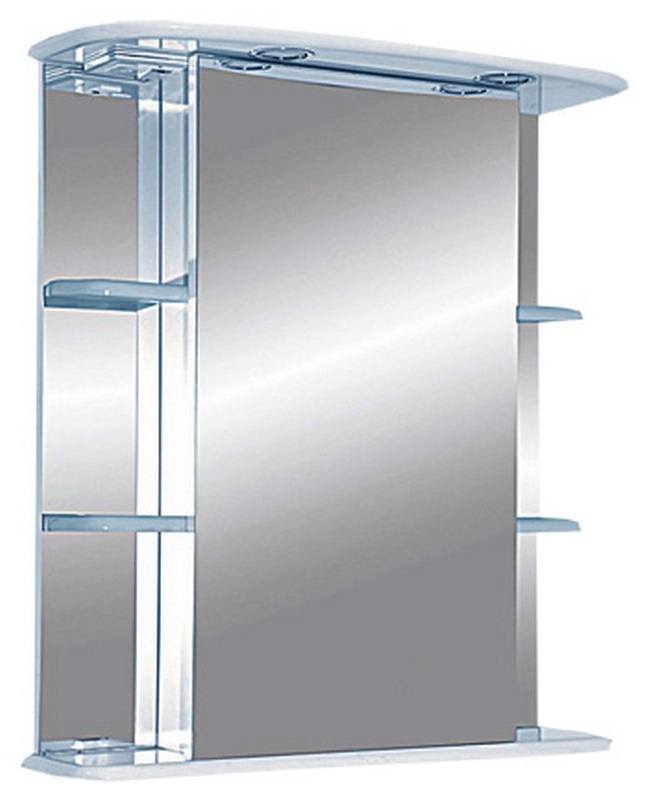 Зеркало-шкаф Misty Магнолия 65 L, белый