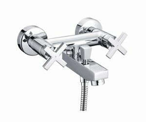 Смеситель для ванны WasserKraft Weser 7801 хром