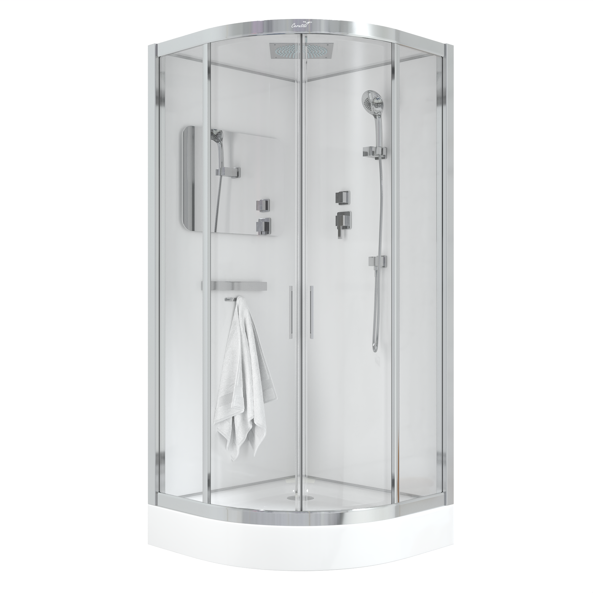 Душевая кабина Ceruttispa VIVA91 (90x90x215)