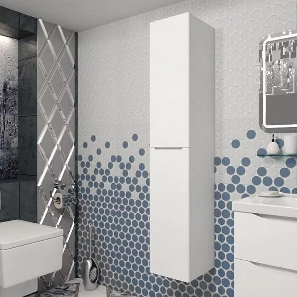 Пенал Opadiris Элеганс 30 L белый матовый