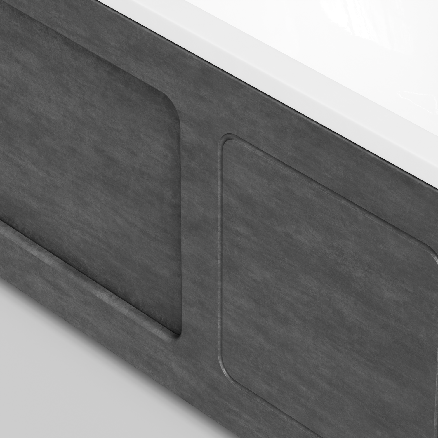 Экран под ванну Vod-ok Хит 180 раздвижной Серый камень