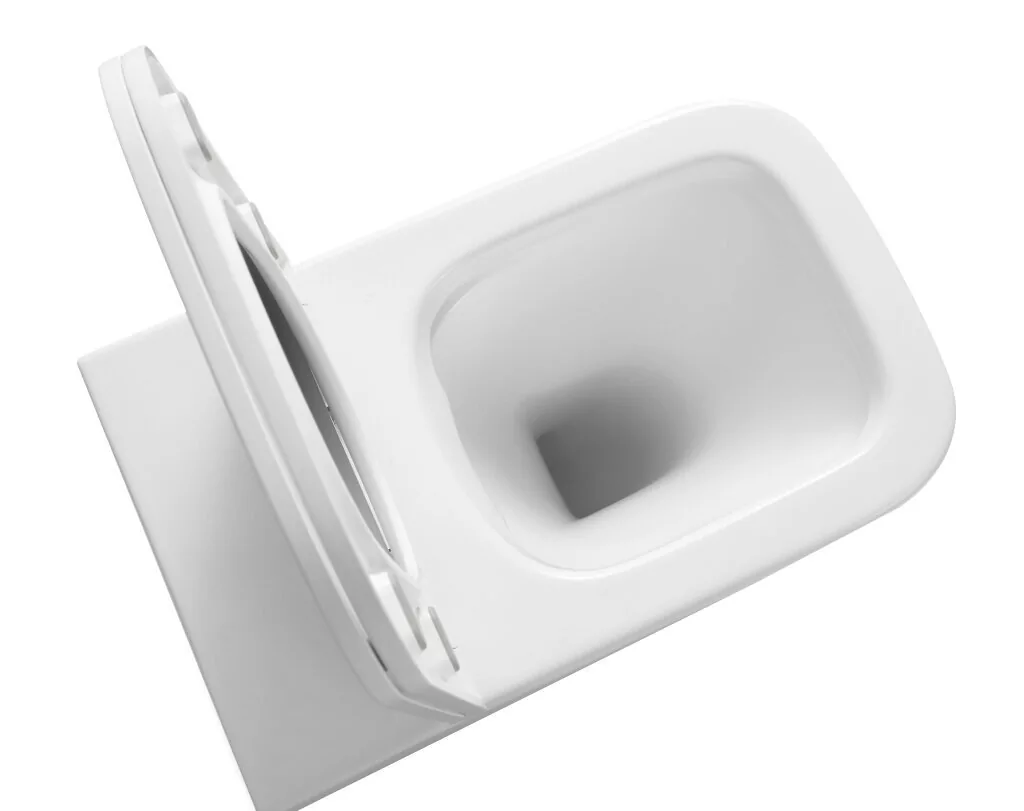 Унитаз Iberica Blanca Toledo Alto IB.TLA.331.1В1 приставной, безободковый, белый