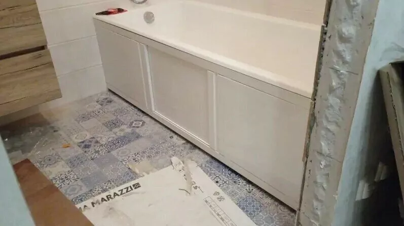 Экран под ванну Emmy Элис MAX 150 раздвижной белый