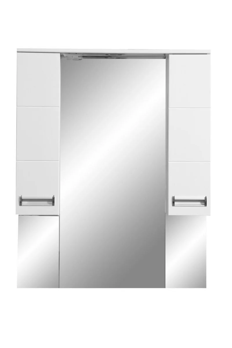 Мебель для ванной Stella Polar Фиора 80 комплект, напольный, белый глянец