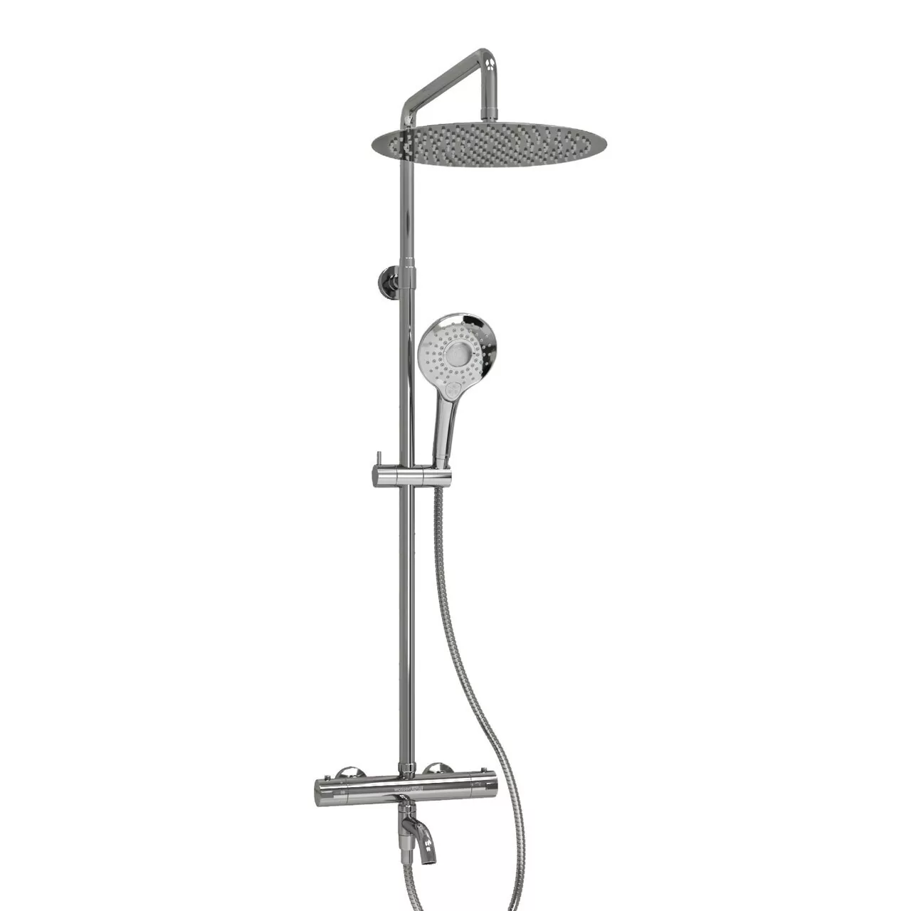 Душевая стойка WasserKraft A188.116.101.010.CH Thermo хром
