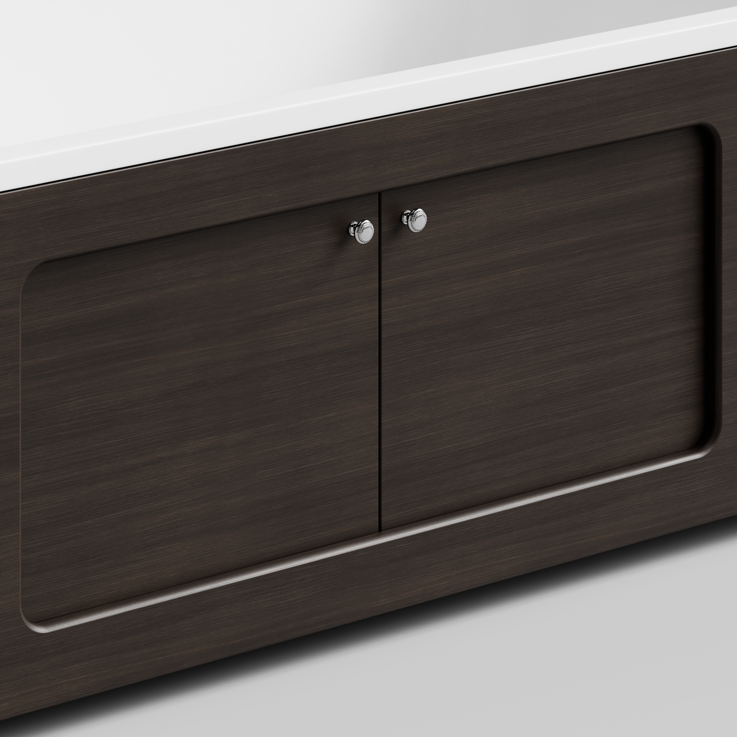 Экран под ванну Vod-ok Лидер 180 раздвижной Палисандр