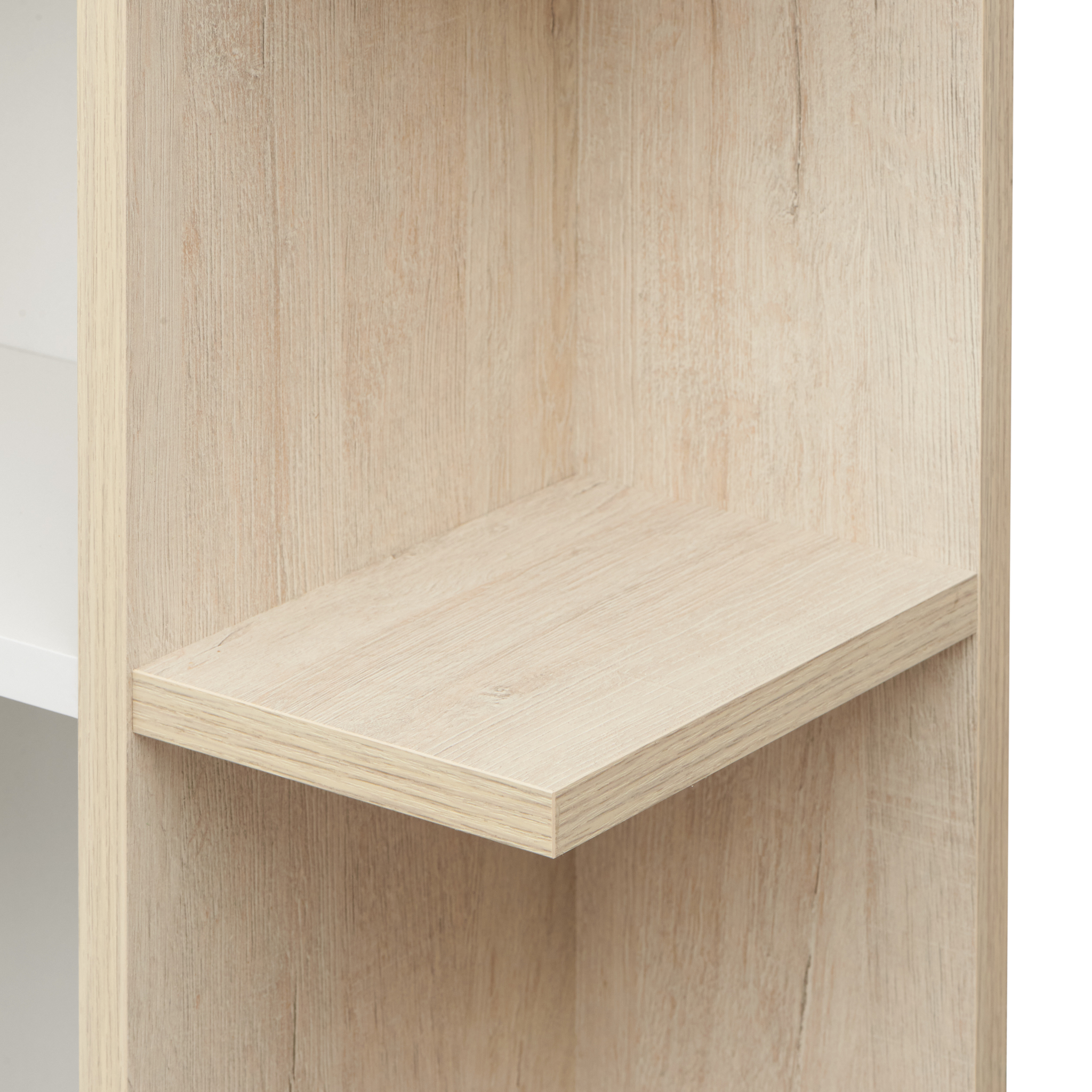 Пенал Aquaton Сканди 30 L/R подвесной, белый, дуб верона