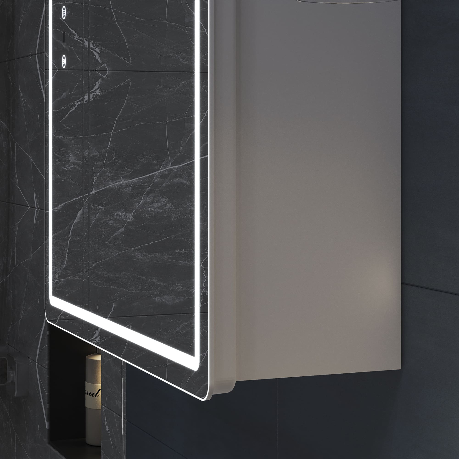 Зеркало Vigo Geometry Step 500 свет, сенсор, антизапотевание