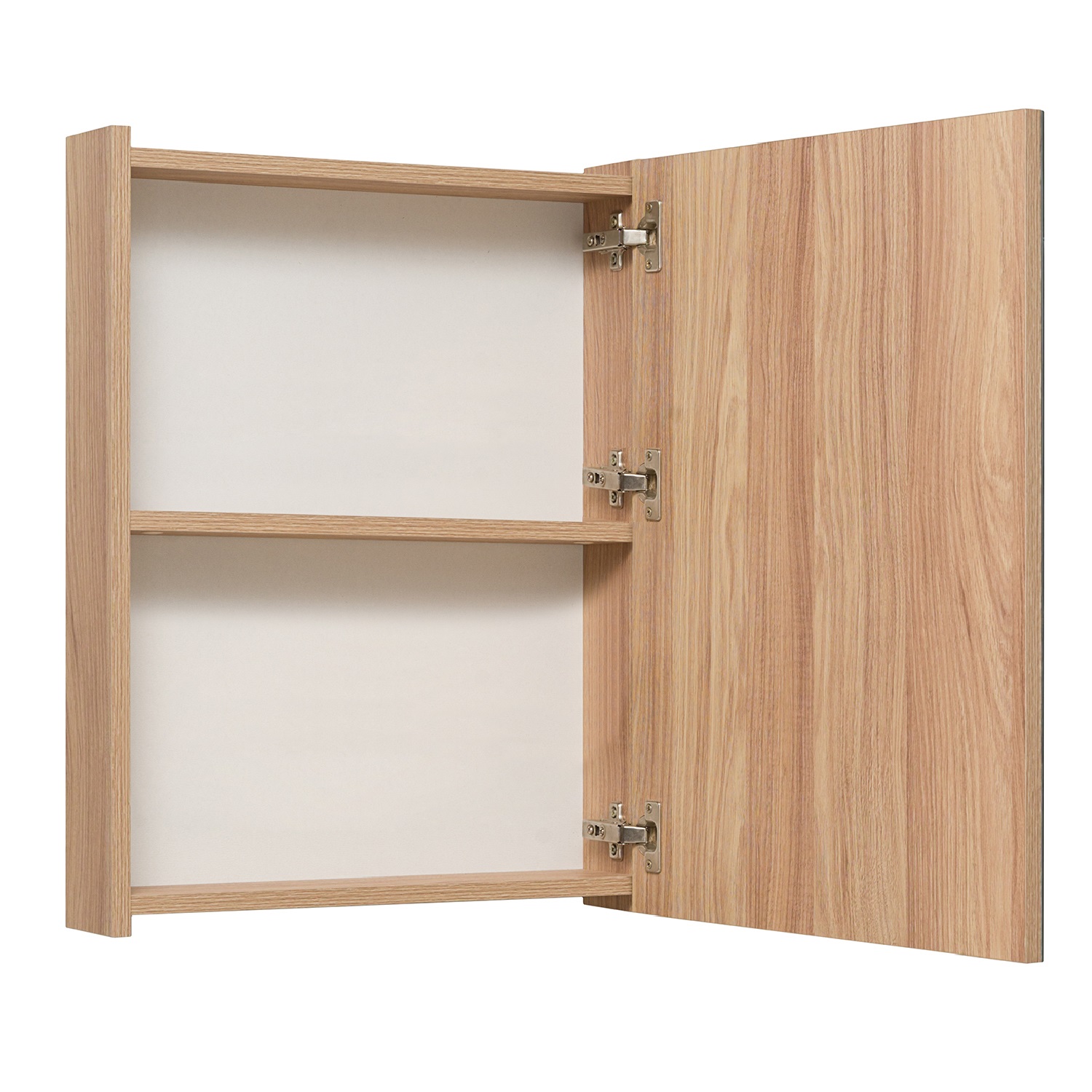 Зеркало-шкаф Runo Лада 50 дуб серый