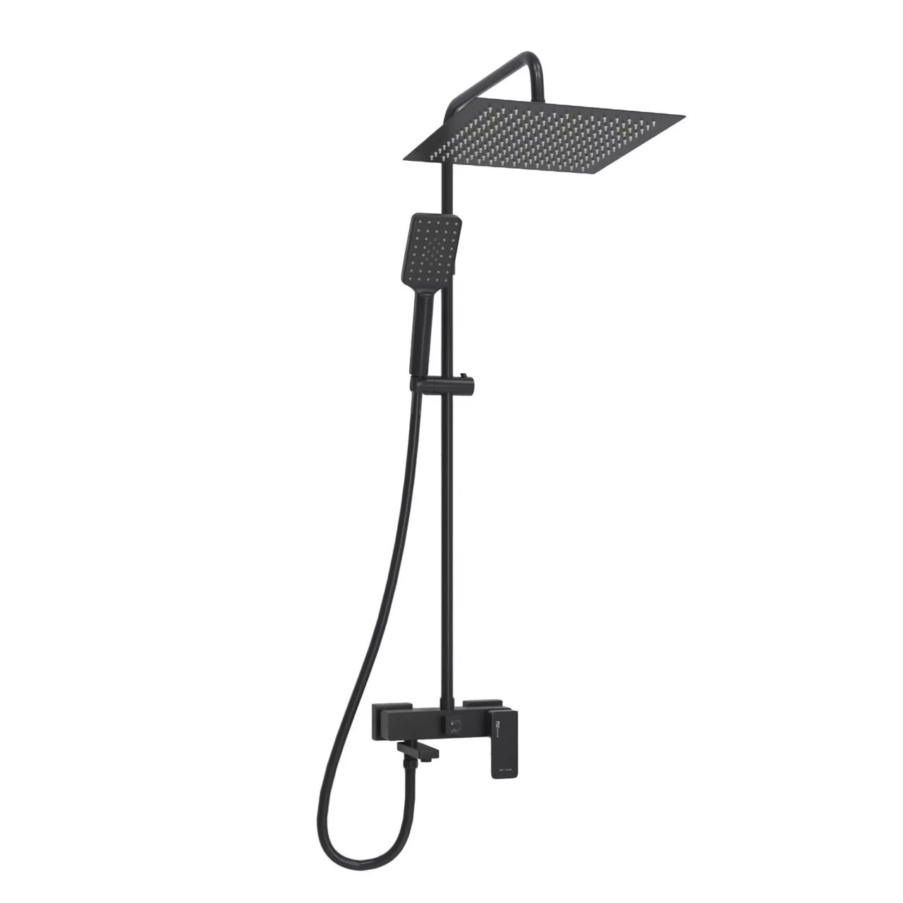 Душевая стойка WasserKraft A277.162.130.BM черный Soft-touch