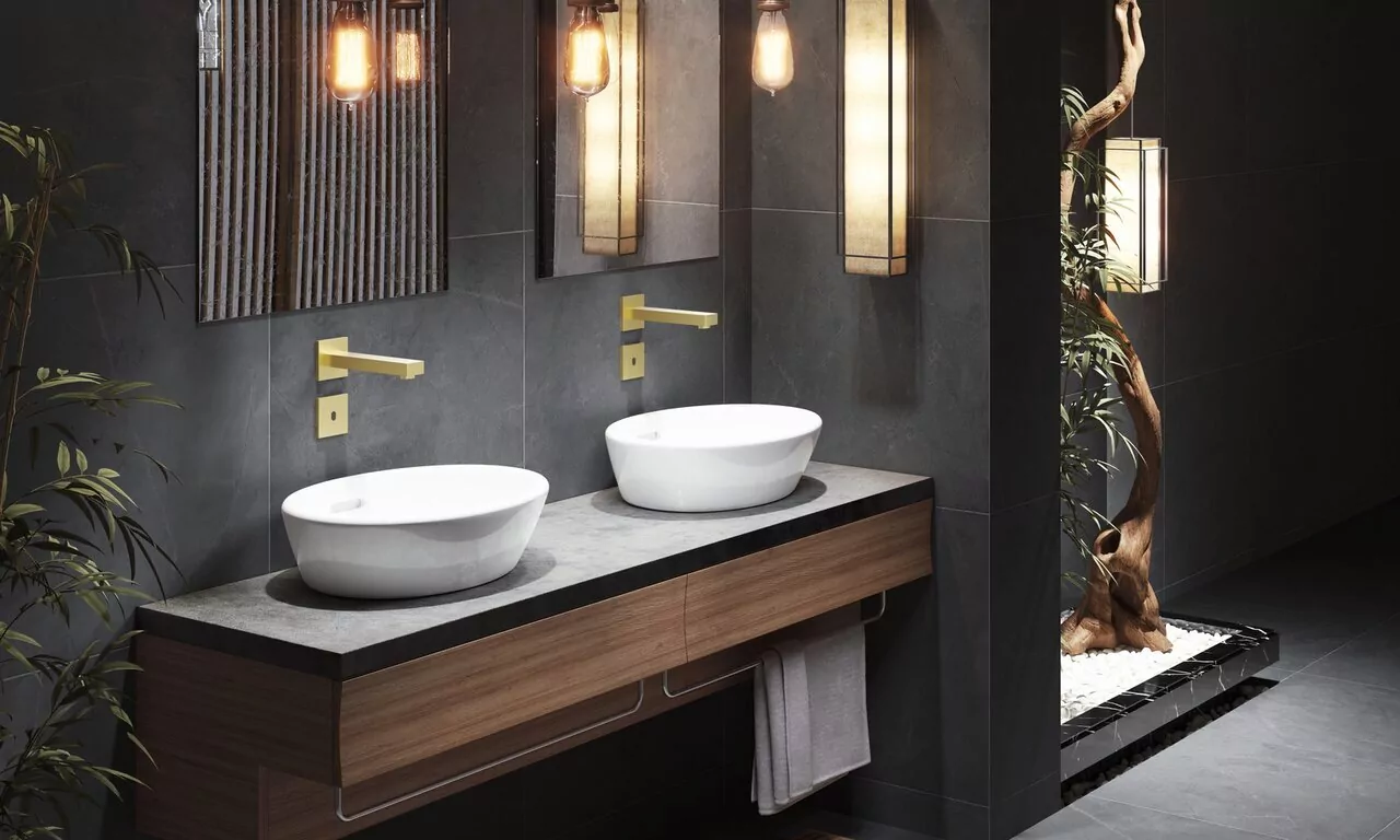 Смеситель для раковины Timo Selene 2073/17SM матовое золото