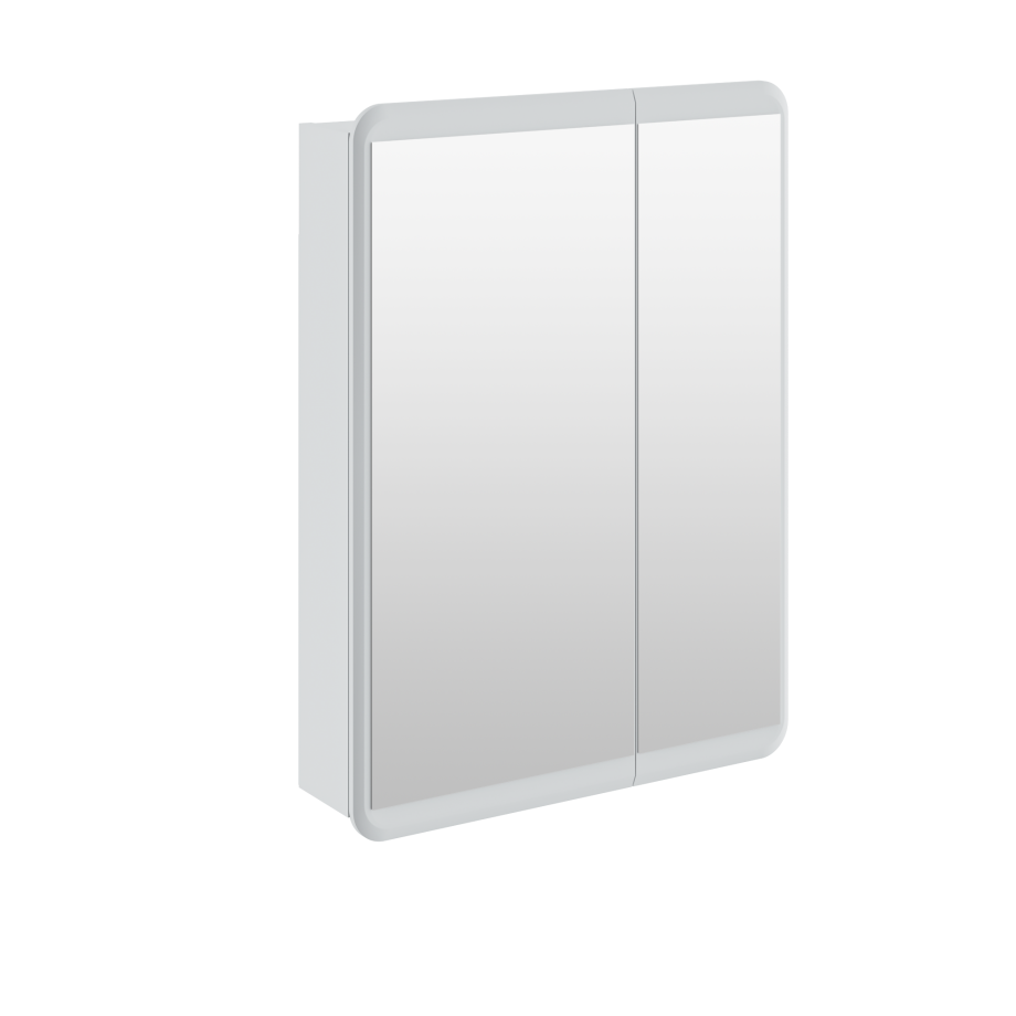 Зеркало-шкаф Runo Эрика 60 белый