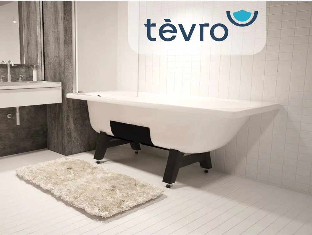 Ванна стальная Виз Tevro 170x70 на ножках