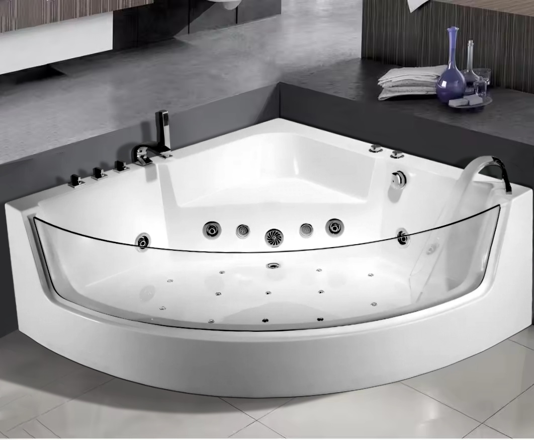 Ванна Cerutti Spa C-401А акриловая, гидромассажная (1500x1500x580)