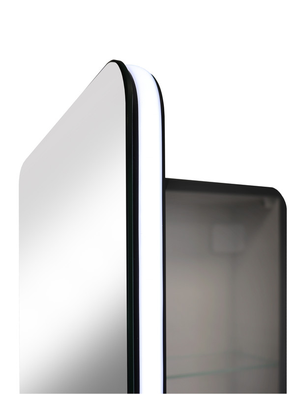 Пенал EQUIL Eltoro подвесной black LED 360х156