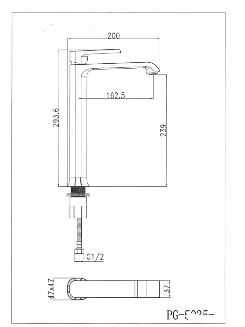 Смеситель для раковины SantiLine SL-9002 хром