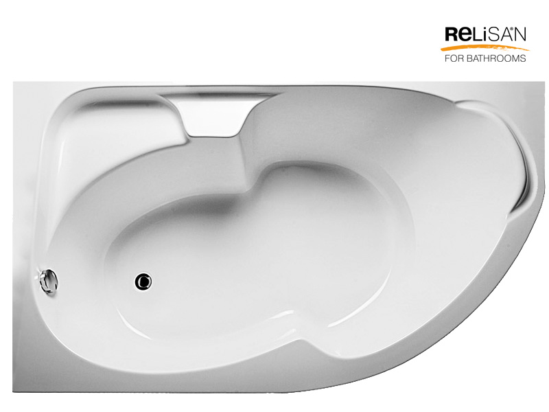 Ванна акриловая Relisan Sofi 170х90 L левая