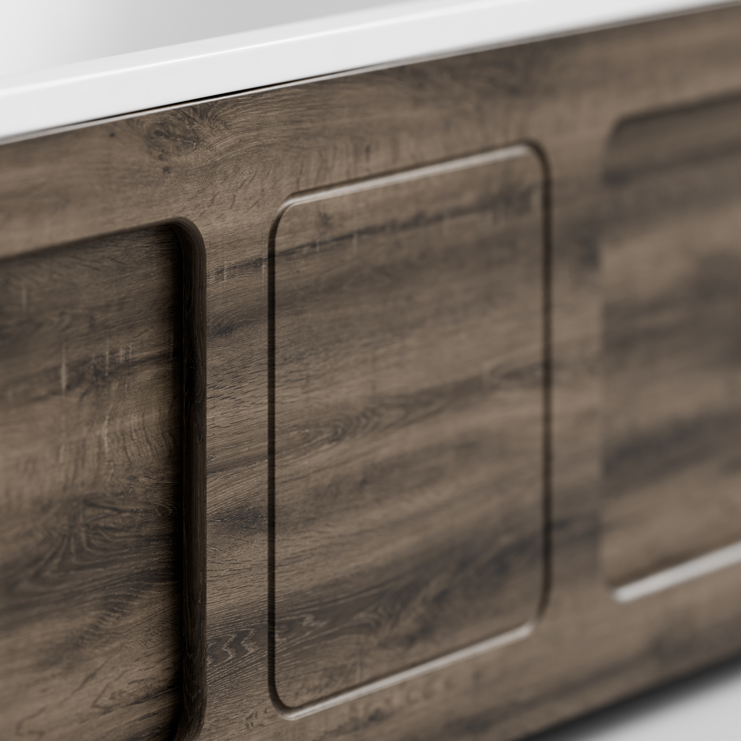 Экран под ванну Vod-ok Хит 170 раздвижной Дуб крымский коричневый