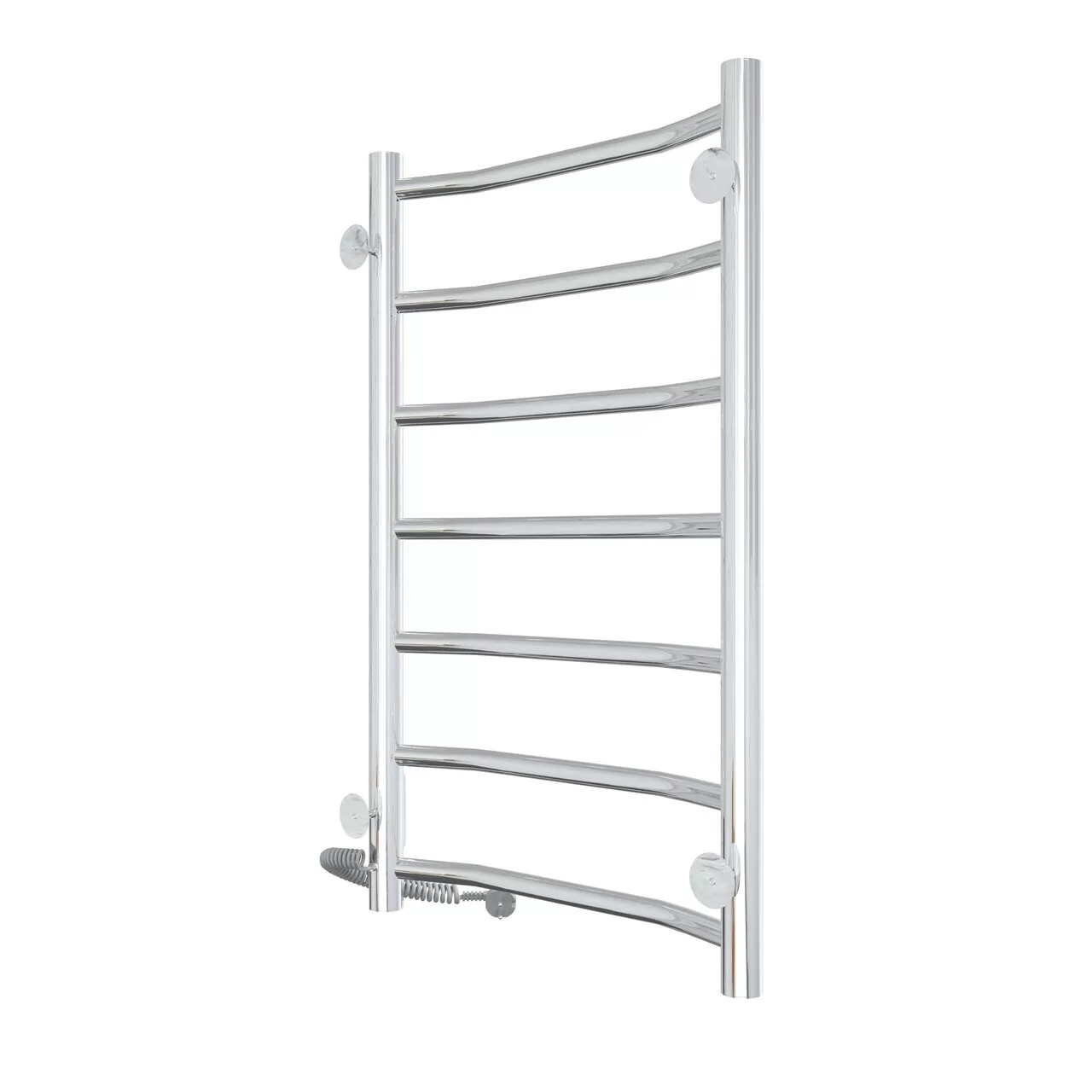 Полотенцесушитель электрический Laris Виктория П7 400х700 с терморегулятором, правый, хром