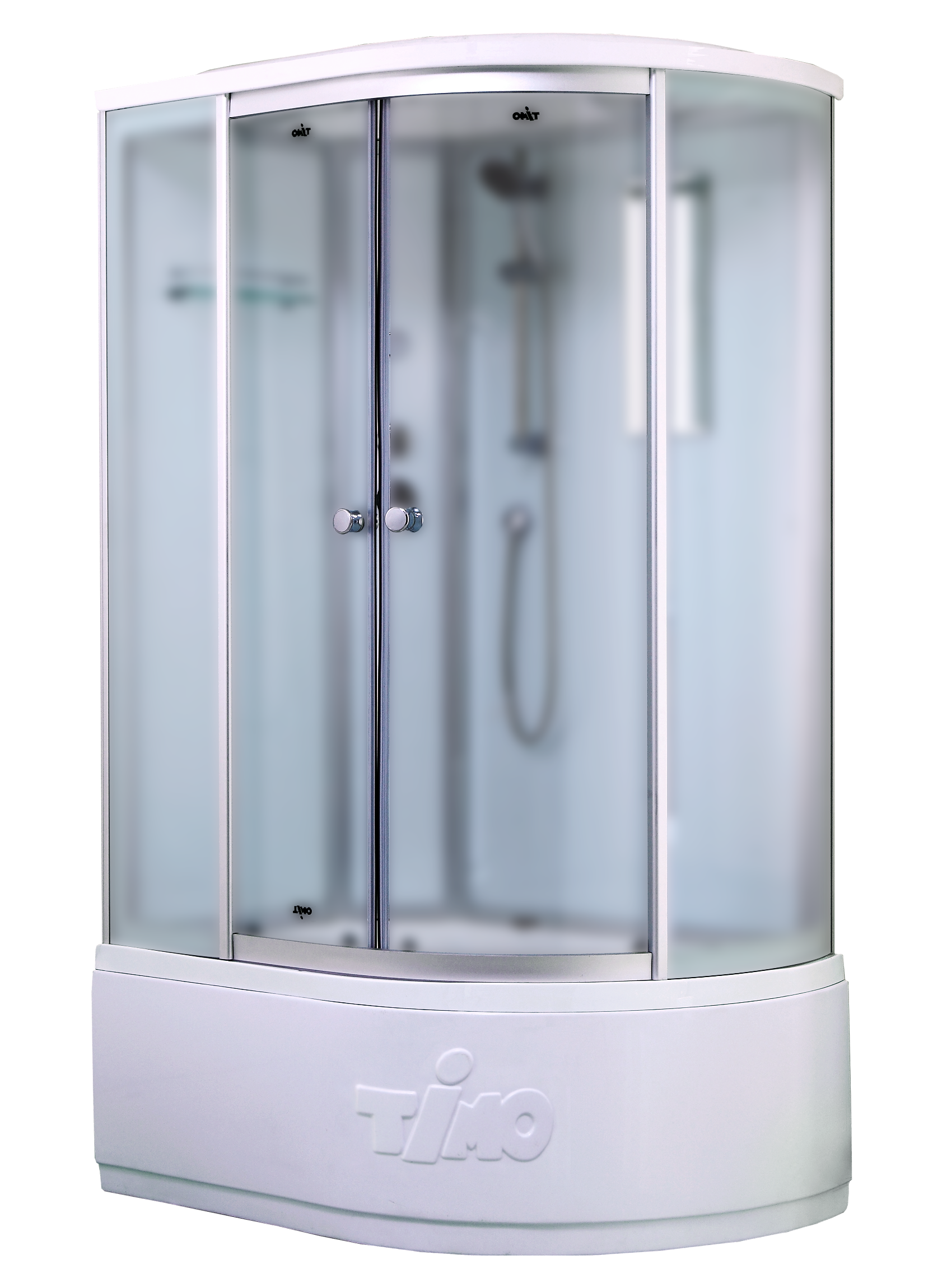 Душевая кабина Timo Standart T-6620 Silver Fabric L (120*85*220), турецкая баня хамам