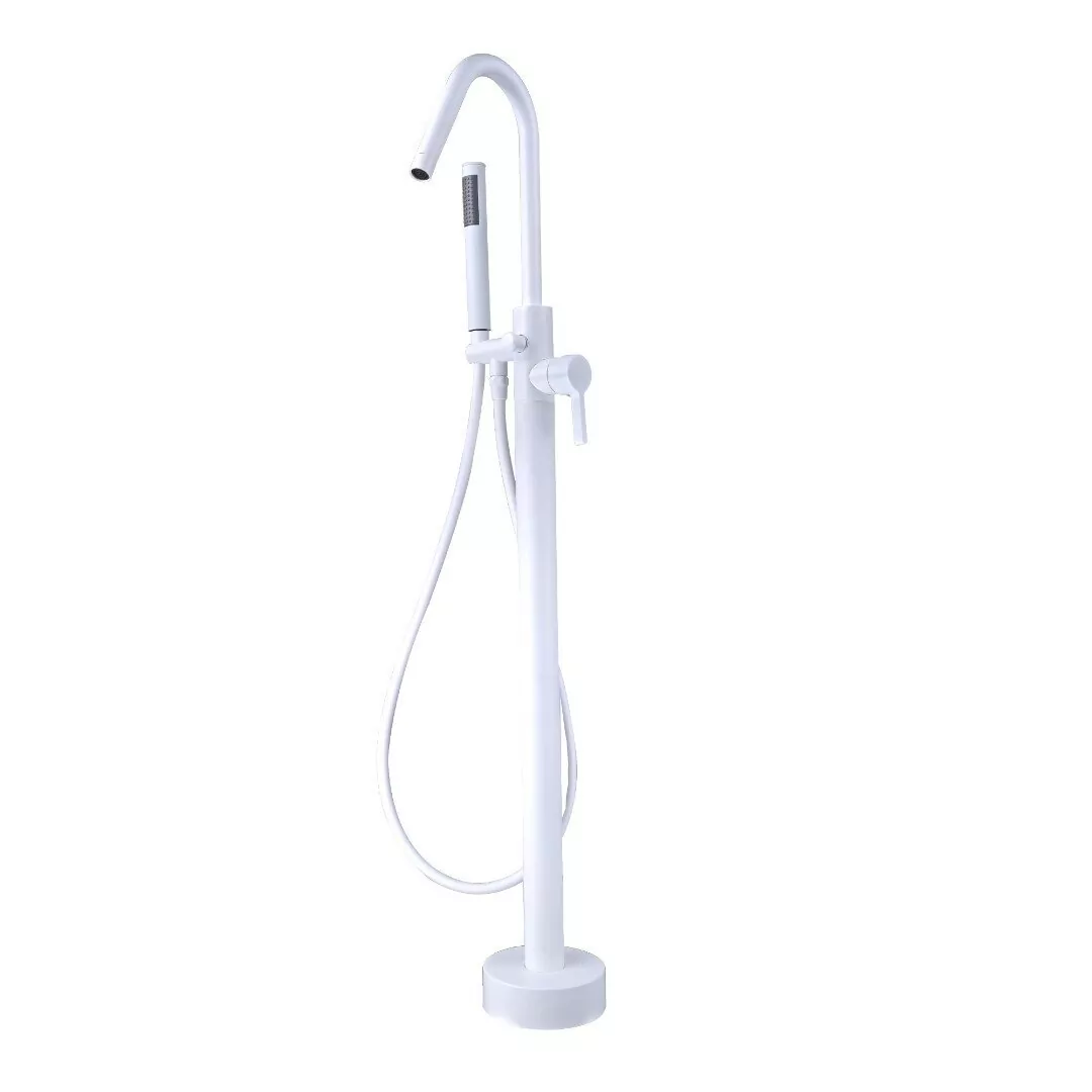 Смеситель для ванны BochMann Sella W BM9636 белый матовый