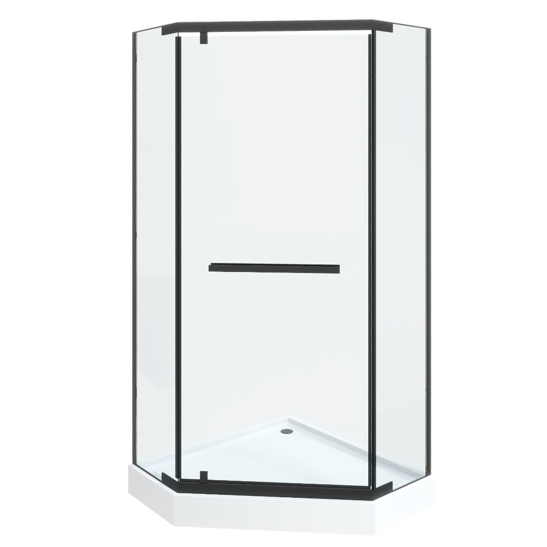 Душевой уголок Cerutti Spa CHIKA ZP91B без поддона (90x90x195)