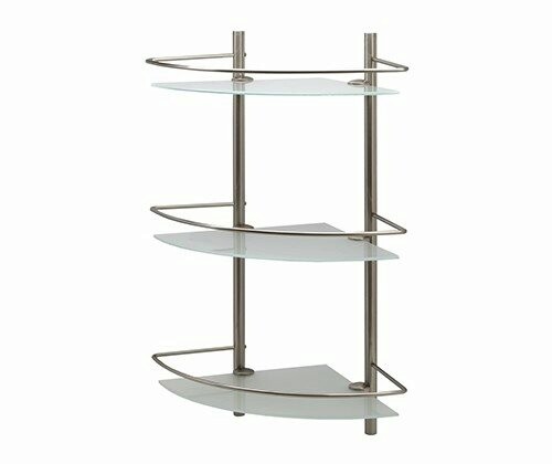 Полка WasserKraft K-3733 матовый хром