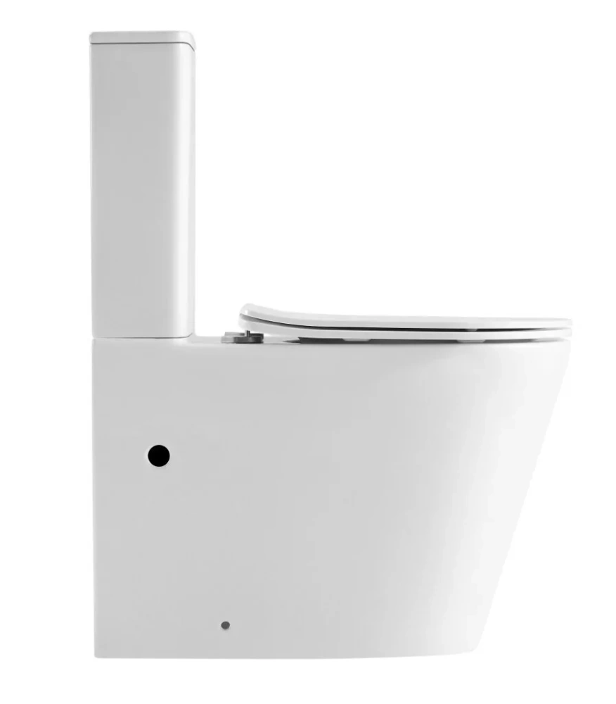 Унитаз Iberica Blanca Burgos Maxi IB.BRM.124.1B1 напольный, безободковый, торнадо, белый от магазина Vanna-Vanna.ru!
