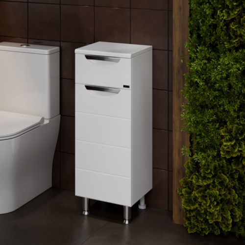 Тумба-комод Санта Родос 30 R, 1 ящик, 1 дверь, белая