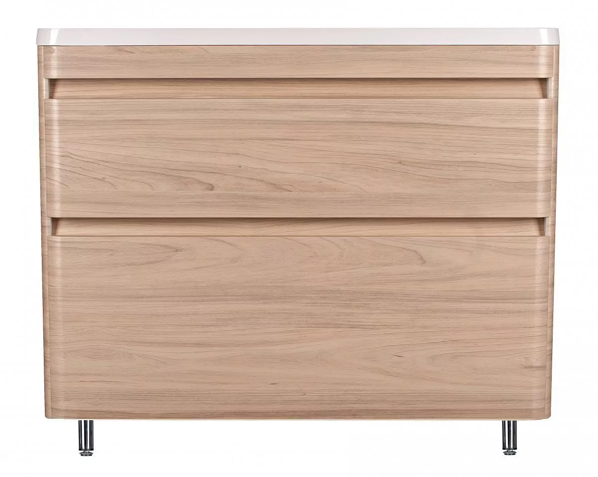 Тумба напольная Style Line Атлантика 80 Plus Люкс с раковиной Атлантика 80, ясень перламутр от магазина Vanna-Vanna.ru!