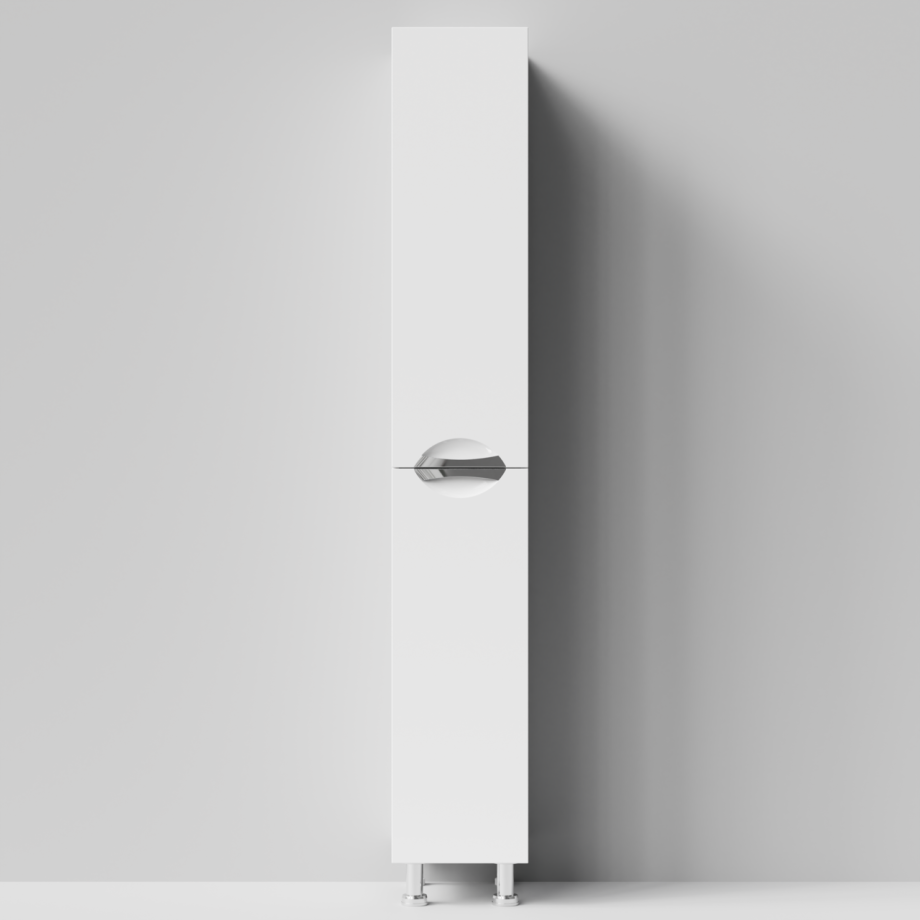 Пенал Vod-ok Лира 30 L/R напольный, 2 двери, белый