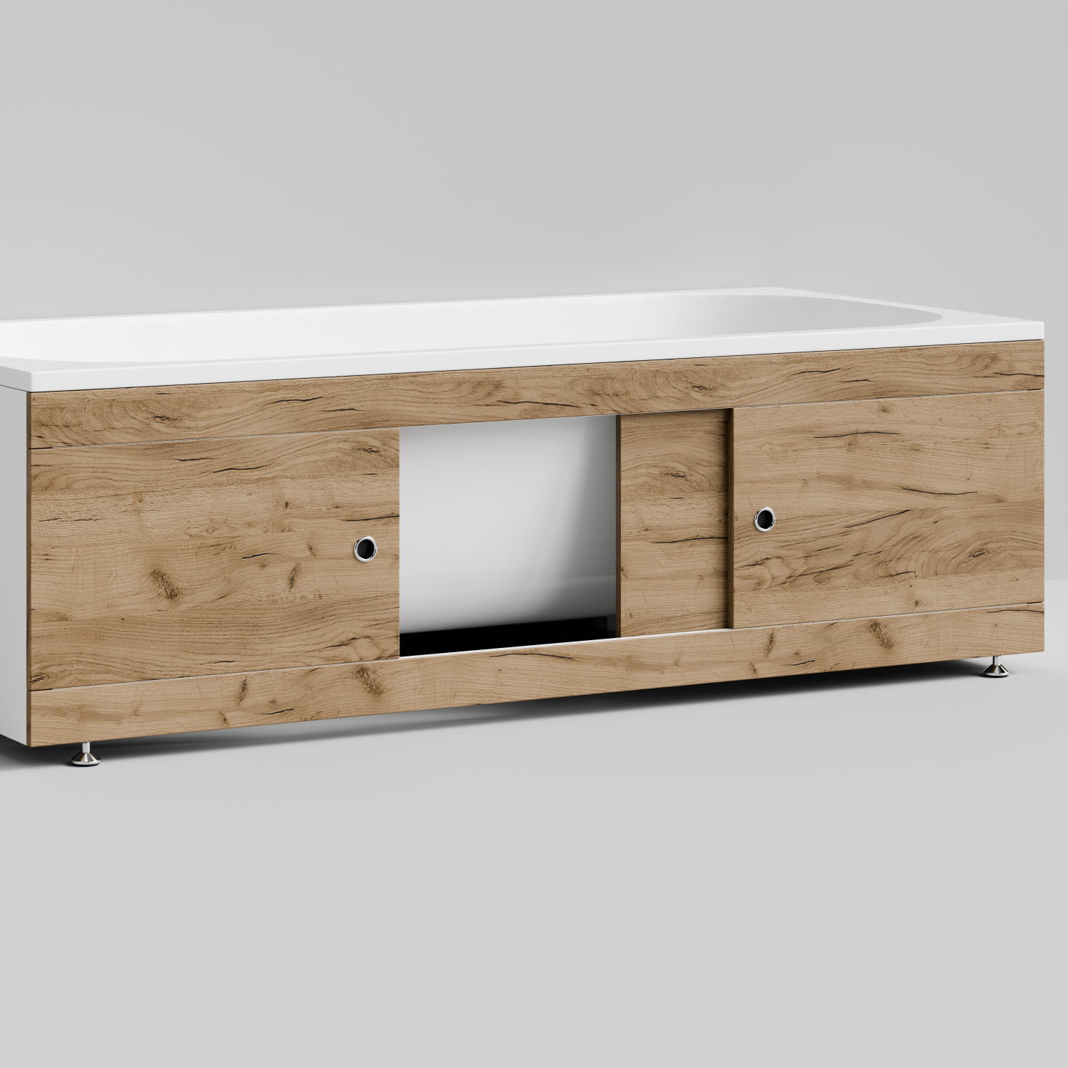 Экран под ванну Vod-ok Купе 180 раздвижной Дуб Тортуга