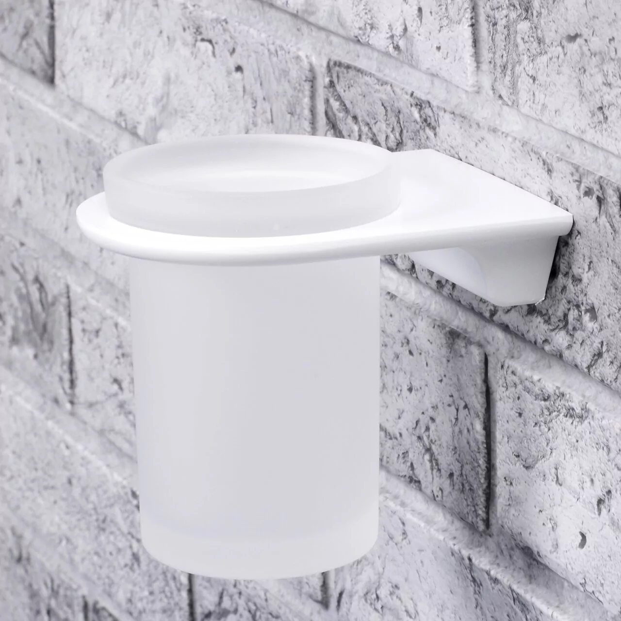 Стакан для щеток WasserKraft Kammel K-8328WHITE белый