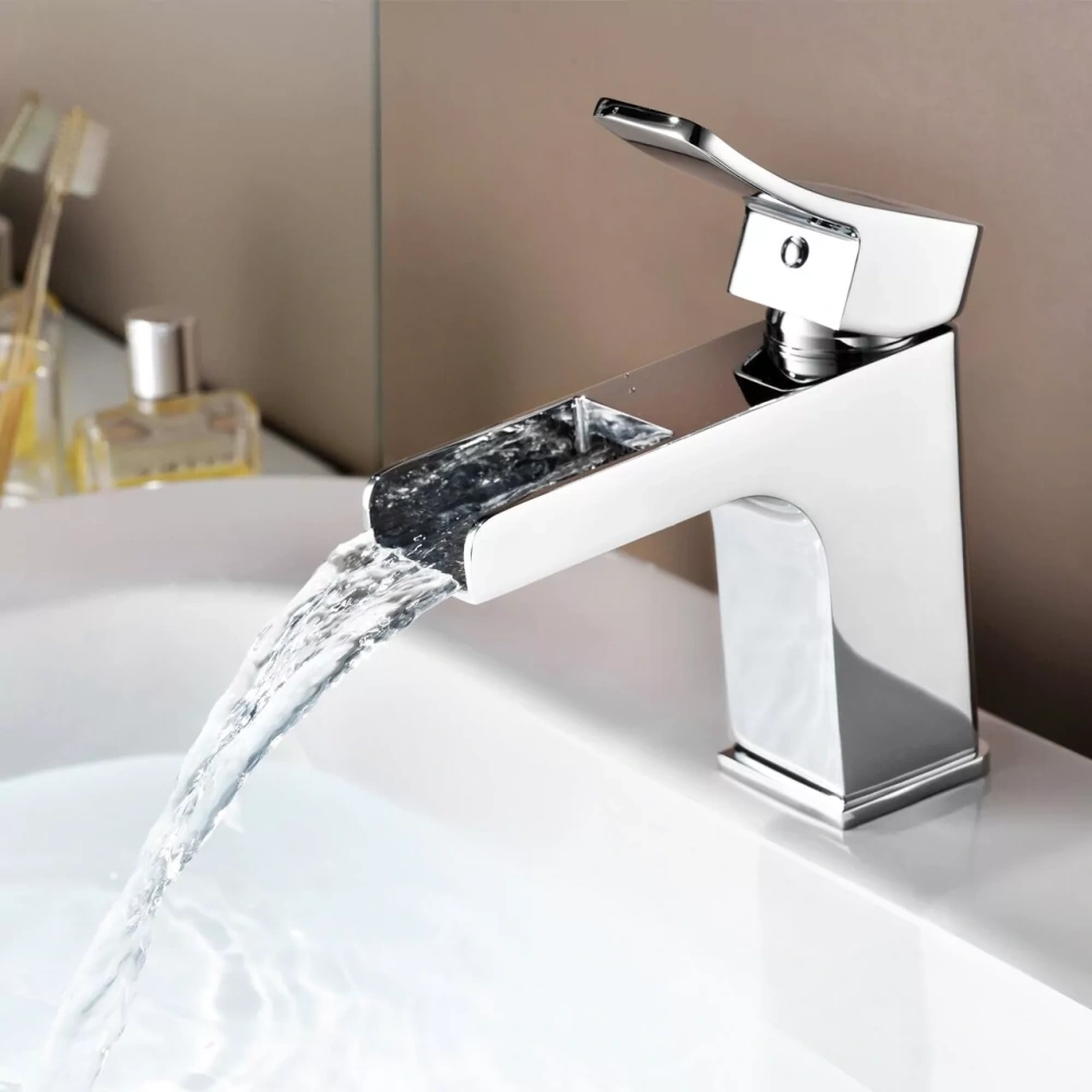 Смеситель для раковины WasserKraft Aller 1069 каскадный хром от магазина Vanna-Vanna.ru!