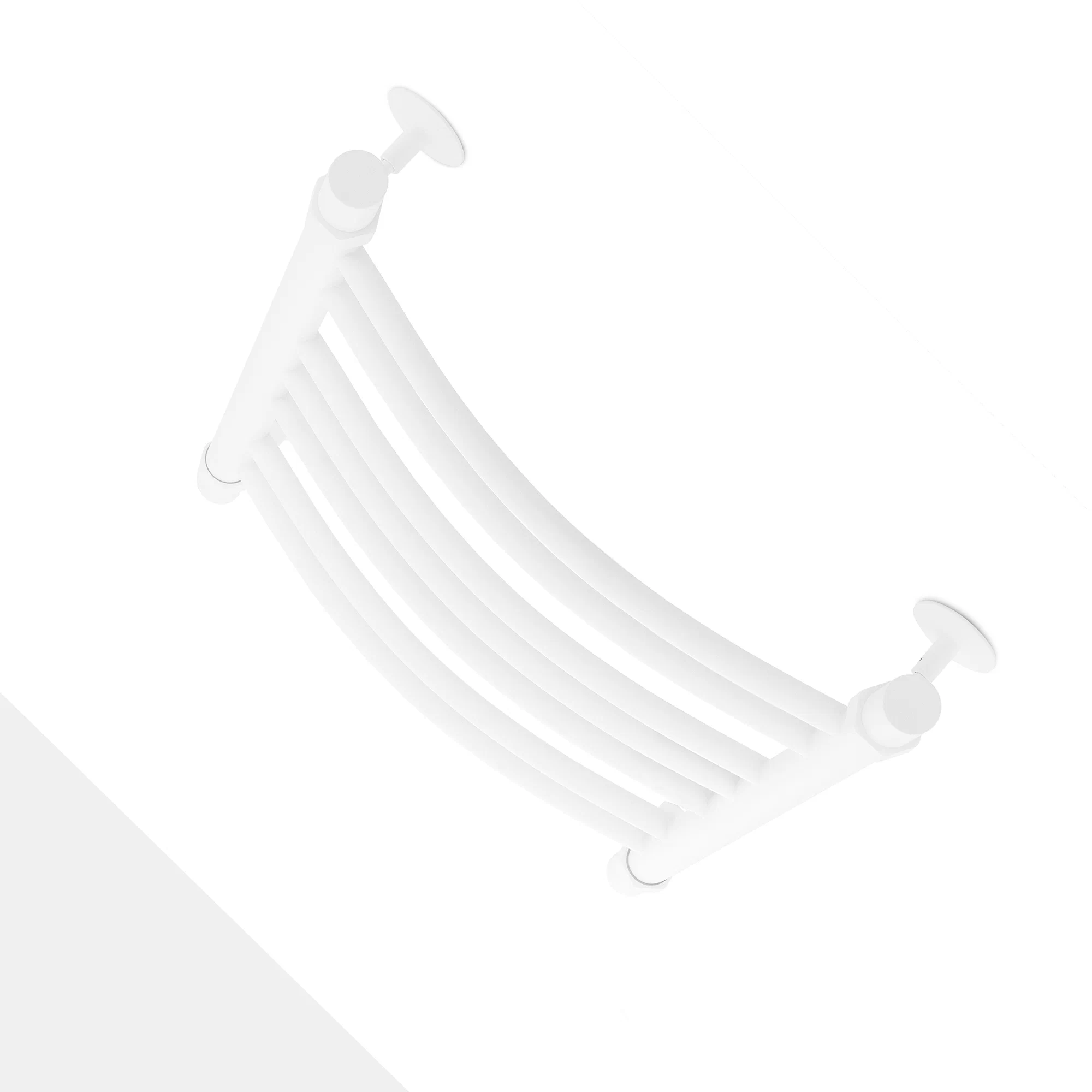 Полотенцесушитель водяной Energy Prestige 600x400 белый матовый, нержавеющая сталь AISI304, подключение 3/4"