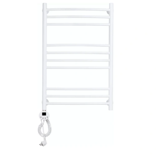 Полотенцесушитель электрический Domoterm Калипсо П10 500x800 L левый, белый матовый