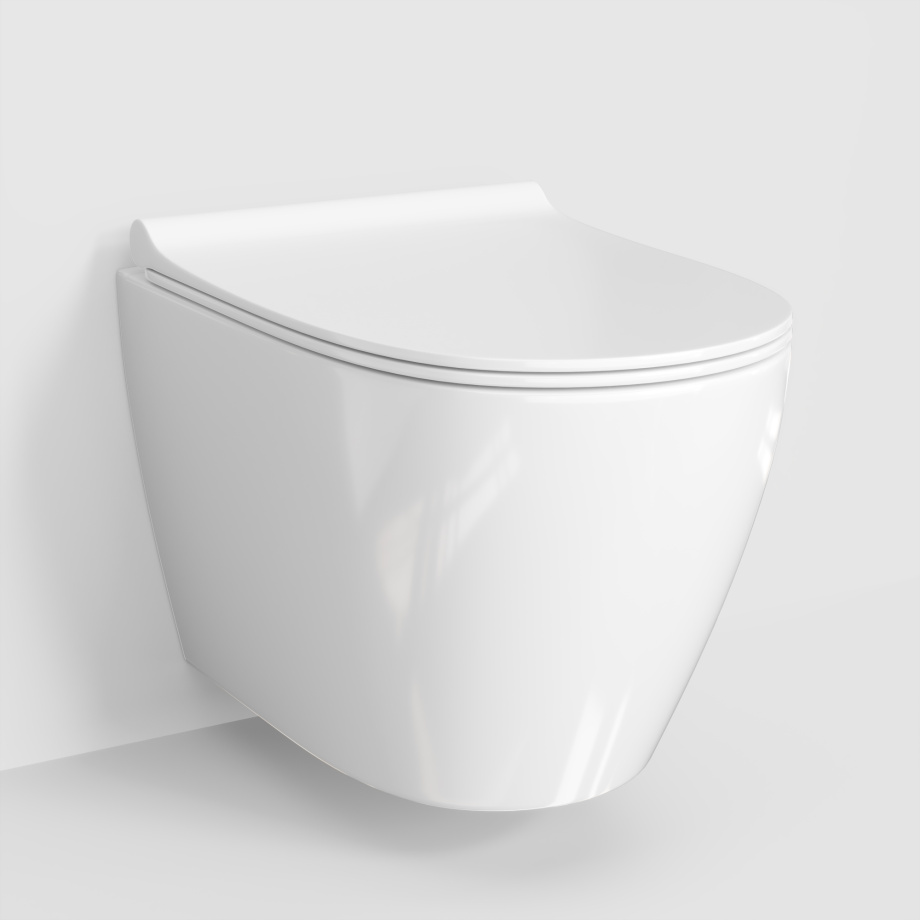 Унитаз подвесной WasserKRAFT Mindel H002.E034 белый