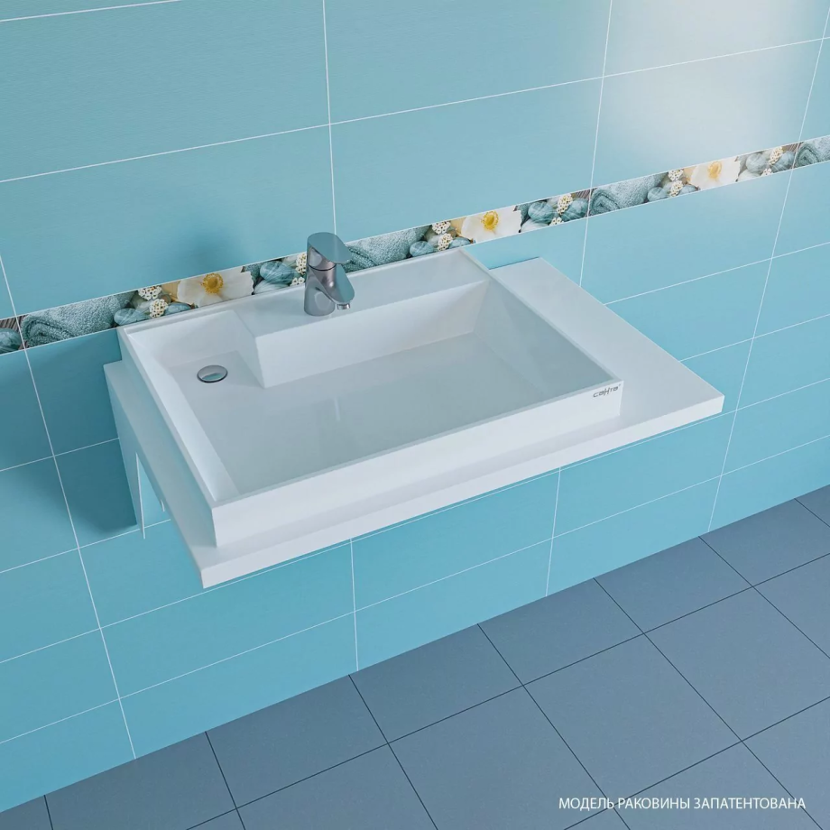 Раковина Санта Юпитер 800х500 L белая