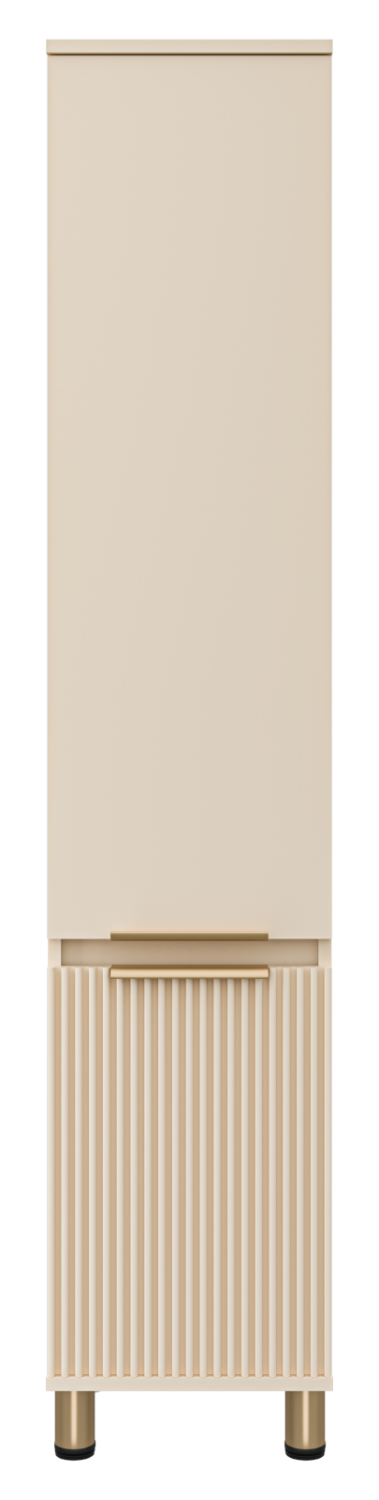 Пенал Brevita Enfida 35 напольный/подвесной, R, бежевый