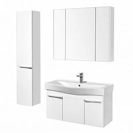 Зеркало-шкаф Aquaton Беверли 100 белый