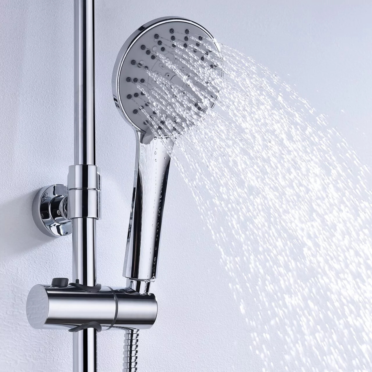 Душевая стойка WasserKraft A16601 хром