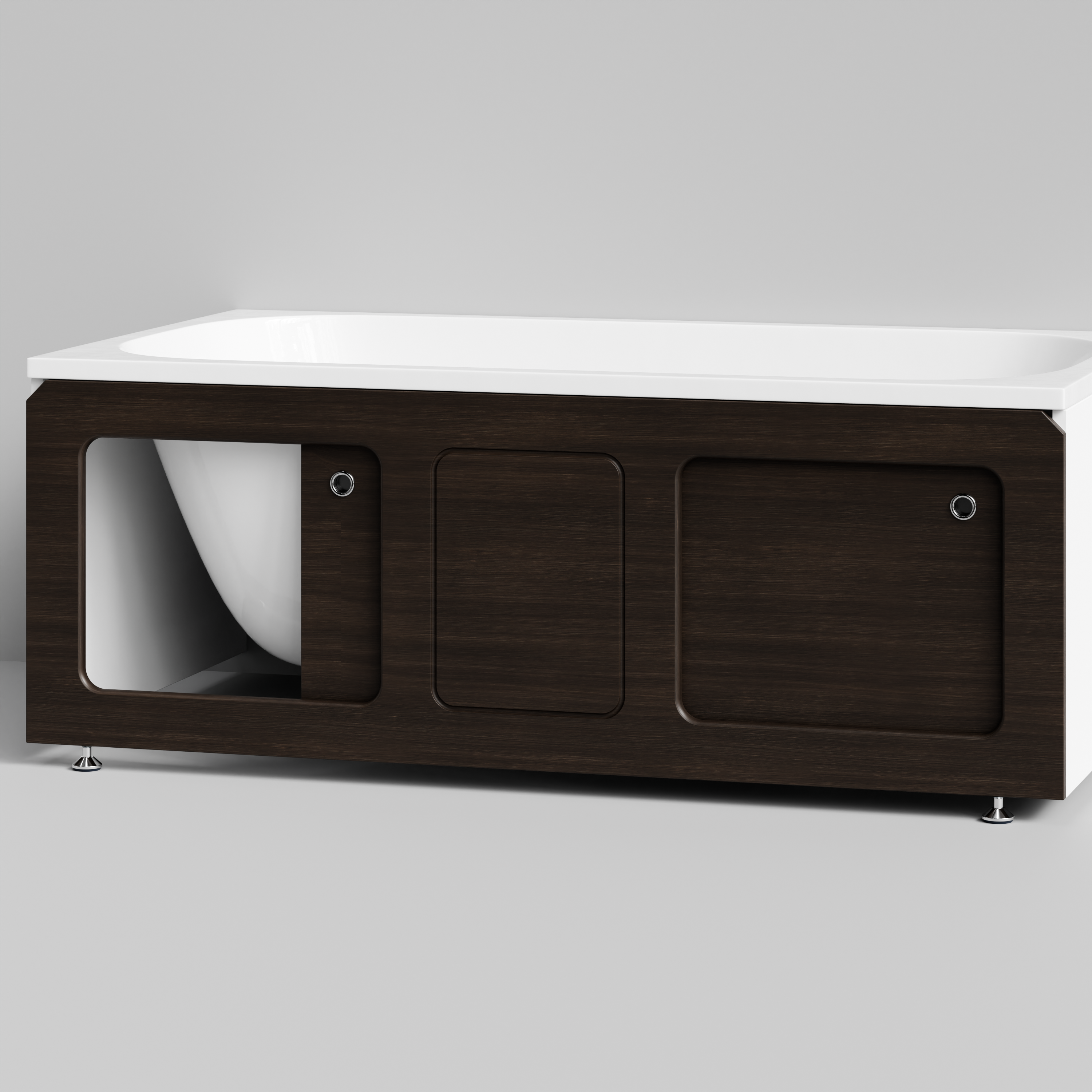 Экран под ванну Vod-ok Хит 150 раздвижной Палисандр