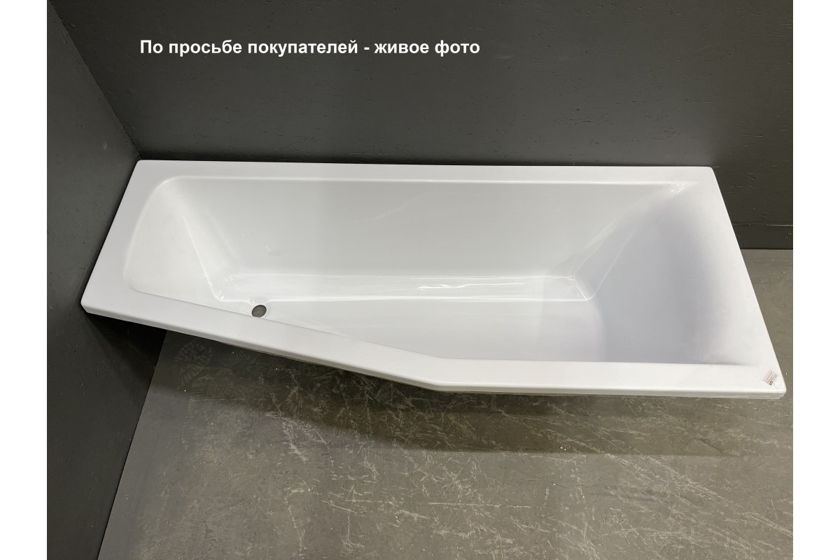 Ванна акриловая Relisan Aquarius 160х70х50 R правая